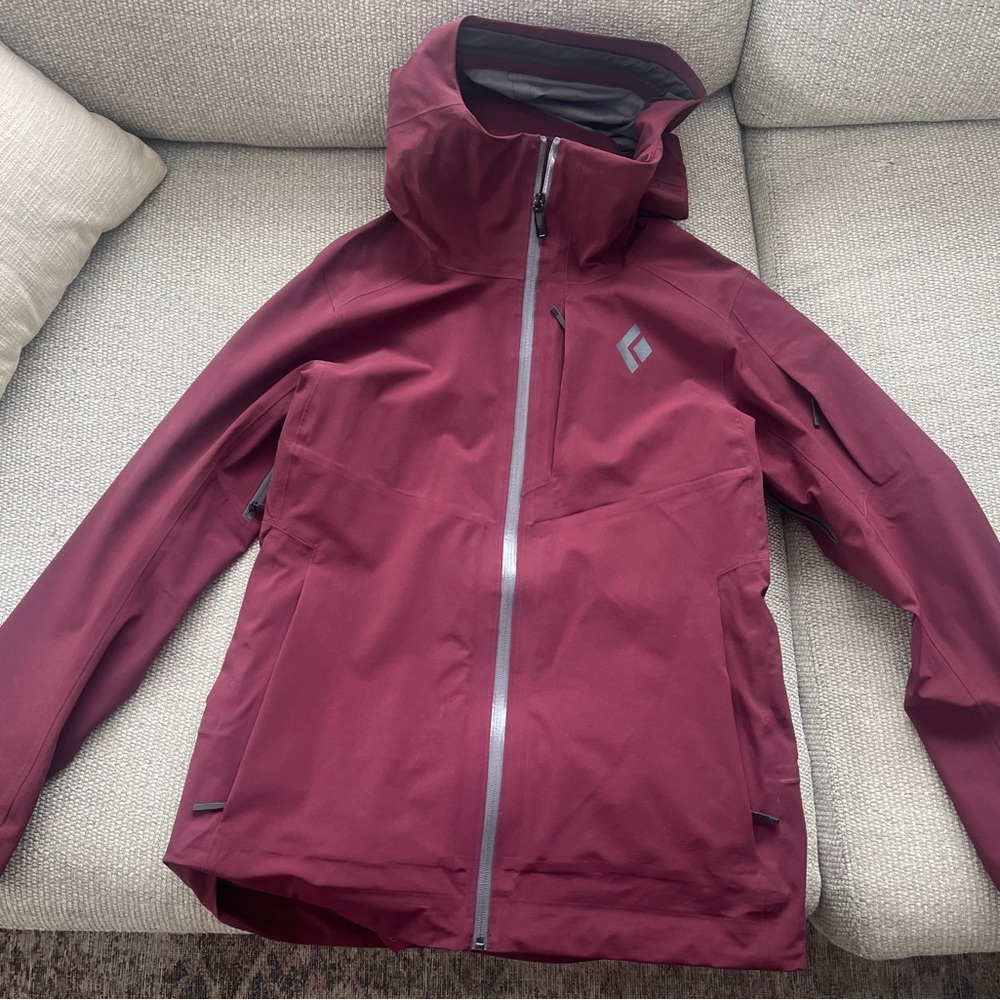 Black Diamond Women's Maroon Ski Jacket